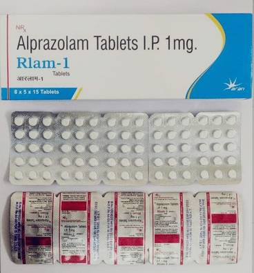 Xanax RLAM 1 1mg Tablets Alprazolam